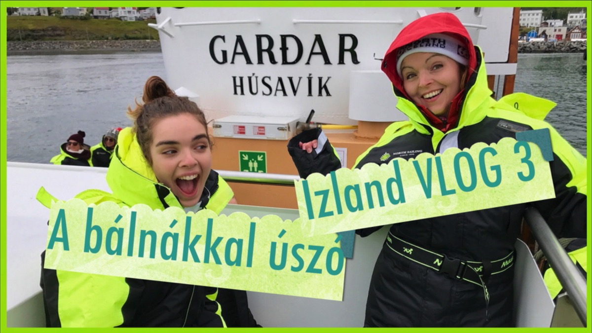 Izland VLOG 3. - A bálnákkal úszó